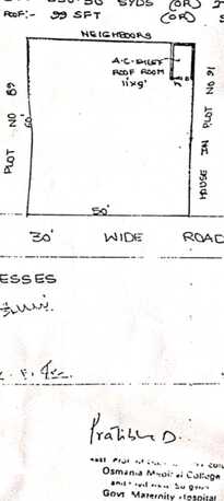 Hyderabad, Residential Plots, INR 10,  380 Sq. Yard,  380 Sq Yd - Old House Avaliable For Sale