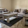 SAR 800,  URGENT - Complete Sofa Set With Tables & Rug