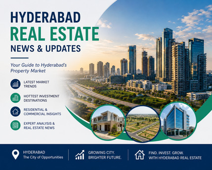 Hyderabad, Real Estate, Hyderabad Real Estate News: Latest Property Trends & Updates