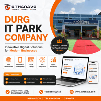 Bhopal, Software Development, Custom Software & Digital Services By Durg IT Park Company