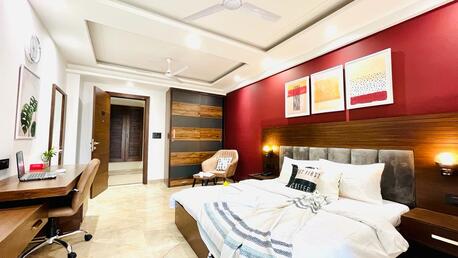Gurgaon, Apartments, Flats, Houses & Villas, INR 4500/day,  Furnished,  Studio,  350 Sq. Feet,  Studio Apartment DLF Cyber City Phase 3