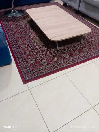 Khobar, Furniture, SAR 80,  Selling A Wood Table With Foldable Legs  Used For A Carpet Sitting.