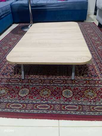Khobar, Furniture, SAR 80,  Selling A Wood Table With Foldable Legs  Used For A Carpet Sitting.
