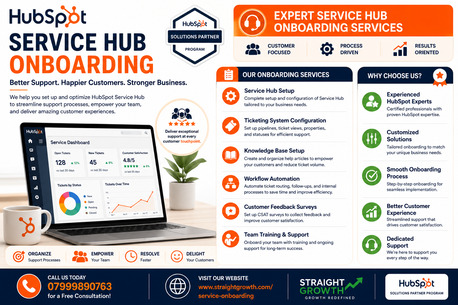 Pune, Web Design & Development, Expert HubSpot Service Hub Onboarding Services - Pune