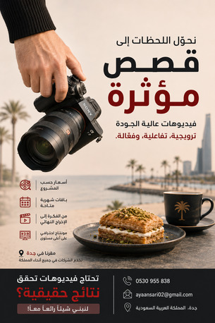 Jeddah, Photography, فيديوغرافر + فيديو إيديتر 🎥