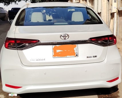 Al Wizarat, Mutual Permit Transfers, Toyota Corolla 2.0XLI White Lease Transfer On SNB Bank.
