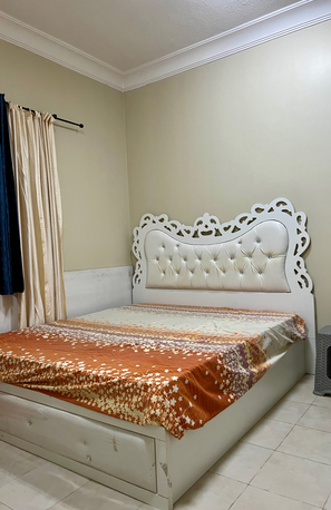 Al Huwaylat, Furniture, SAR 300,  Double Cot Bed With New Mattress And Wardrobe Set