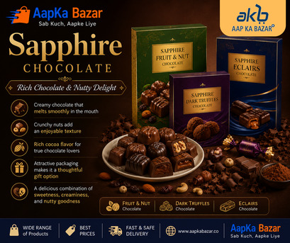 Dwarka, Household, Sapphire Chocolate &ndash; Rich Chocolate & Nutty Delight