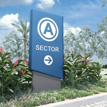New York, Business, Custom Pylon Signs In Flower Mound By InceptionPoint Signworks