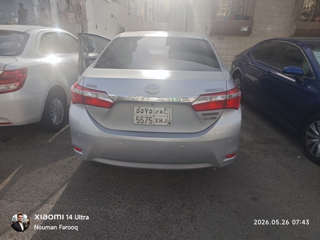 Jeddah, Vehicles, Cars & Trucks , SAR 38000,  Toyota Corolla XLI,  2015,  Automatic,  175000 KM,  Toyota Corolla  | Executive 1.6 XLI  Excellent Condition Reasonable Price
