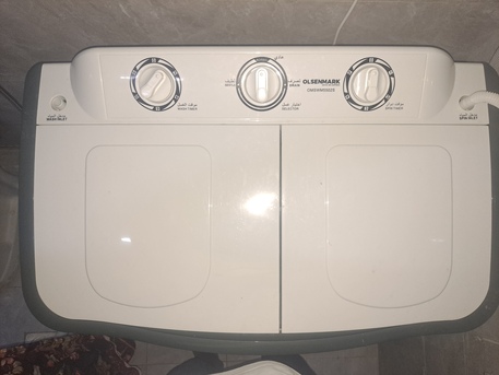 Al Malaz, Household Items, SAR 400,  Under Warranty Semi Auto Washing Machine Olsenmark 10kg