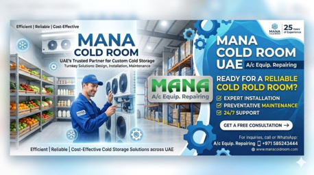 Dubai, Air Conditioners, AED 10000,  Cold Room Supplier - Cold Room Manufacturers - Flower Chiller - Best Cold Room Company