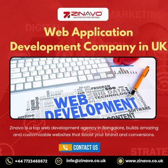 London, Web Design & Development, Zinavo | Web Application Development Company In UK