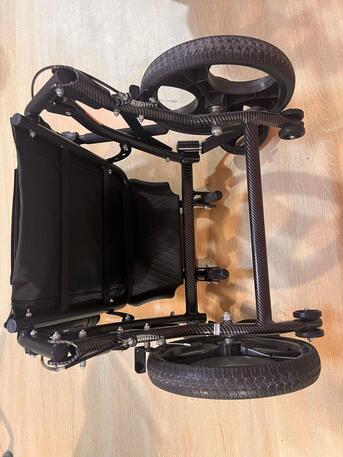 Riyadh, Health & Beauty Items, SAR 450,  Ultralight Transport Wheelchair, Folding Portable Boarding Travelling Wheelchair