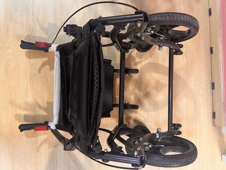 Riyadh, Health & Beauty Items, SAR 450,  Ultralight Transport Wheelchair, Folding Portable Boarding Travelling Wheelchair