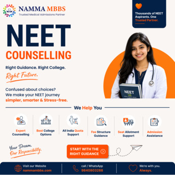 Bangalore, Career Counseling, Expert NEET Counselling & MBBS Admission Guidance 2026