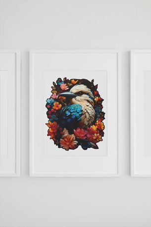 Sydney, Baby & Kid Stuff, AUD 55,  Botanical Kookabura Portrait Wooden Puzzle