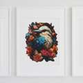 AUD 55,  Botanical Kookabura Portrait Wooden Puzzle