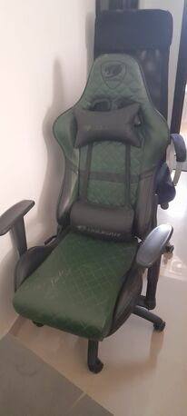 Riyadh, Household Items, SAR 600,  Cougar Gaming Chair Outirder Max. 160 Kgs Green