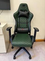 Riyadh, Household Items, SAR 600,  Cougar Gaming Chair Outirder Max. 160 Kgs Green