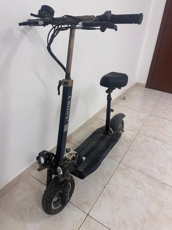 Yanbu, Motorcycles, SAR 699,  Crony Electric Scooter (Negotiable Price)