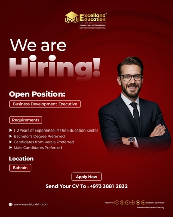 Manama, Jobs, BUSINESS DEVELOPMENT EXECUTIVE