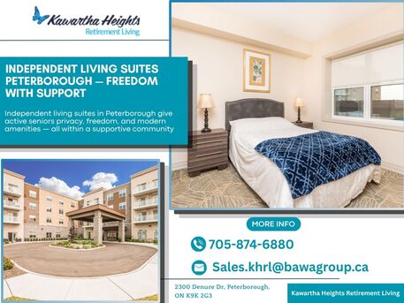 Toronto, General, Independent Living Suites In Peterborough &mdash; Freedom With Support