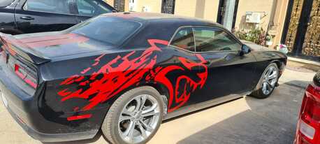 Riyadh, Vehicles, Cars & Trucks , SAR 109000,  Dodge Challenger,  2021,  Automatic,  87000 KM,  //////   GT  BLACK ]]]]]]]]