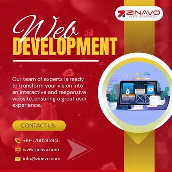 Bangalore, Web Design & Development, Web Application Development Company In Bangalore | Zinavo