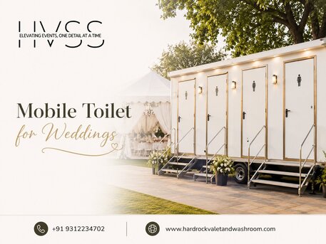 New Delhi, Event Planning, Mobile Toilet For Weddings | Hardrock Delhi Services Team