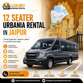Jaipur, Travel, Urbania Rental Rajasthan &ndash; Premium Group Travel Solution