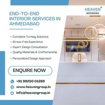 Ahmedabad, Real Estate, Complete Interior Design And Execution Services In Ahmedabad For Homes And Offices