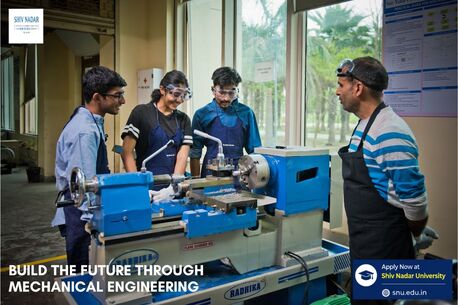Greater Noida, Education, Mechanical Engineering Courses At Shiv Nadar University