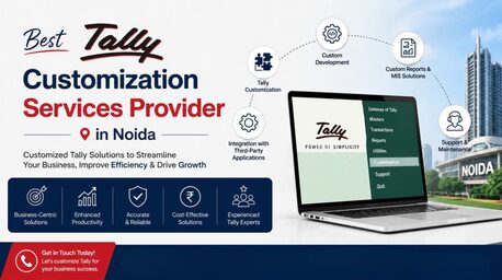 Noida, Computer, Best Tally Customization Services Provider In Noida