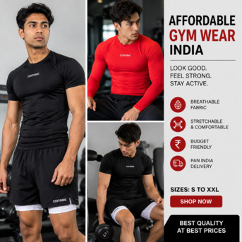 Jaipur, Clothing & Accessories, INR 499,  Affordable Gym Wear India For Performance & Comfort | Coitonic