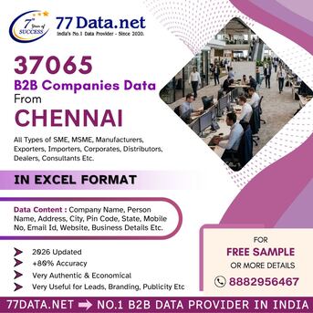 Chennai, Business, Verified 37065 B2B Companies List In Chennai