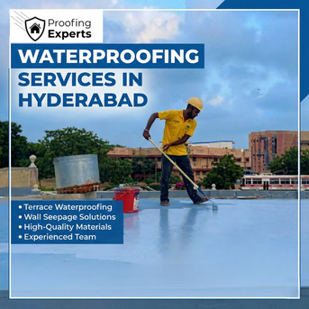 Hyderabad, Construction, Waterproofing Services Near Me | Proofing Experts