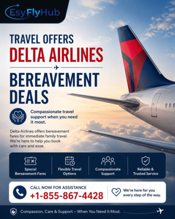 New York, Travel, Travel Offers Delta Airlines Bereavement Deals +1-855-867-4428