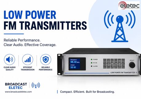 London, Electronics, Low Power FM Transmitters For Reliable Broadcasting
