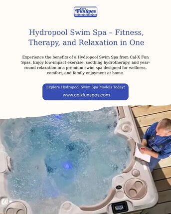New York, Health, Hydropool Swim Spa Fitness Therapy And Relaxation In One