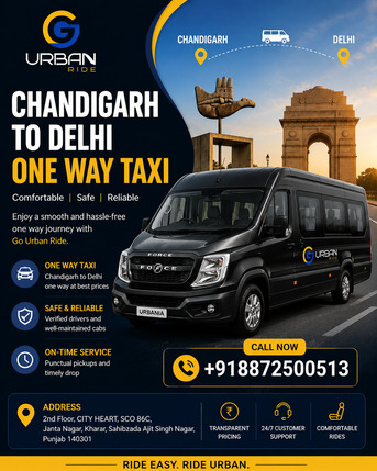 Chandigarh, Travel, Book Chandigarh To Delhi One Way Taxi At Best Prices