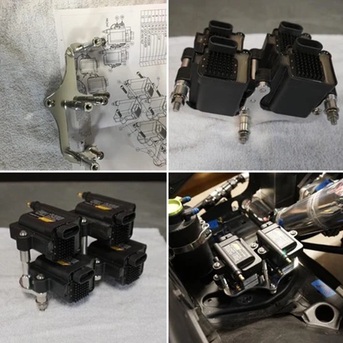 New York, Auto Parts, Ignition Coil Brackets Online | Billet Mounts For Smart & CDI Coils