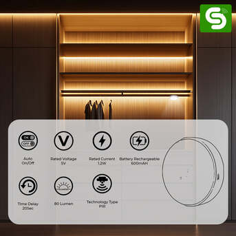 Noida, Electronics, Motion Sensor Rechargeable Light, Foot Light & RGB Light &mdash; Portable & Specialized Guide
