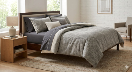 Mumbai, Household Items, INR 1499,  Super King Size Bedding Sets Pure Cotton 108x108 Inches, 245 GSM, Handloom Woven