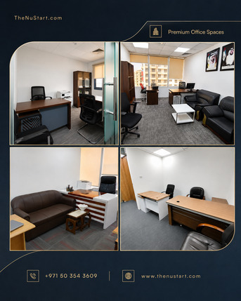 Dubai, Offices, AED 15500,  Furnished Office Space Dubai With Ejari AC WiFi From AED 15500