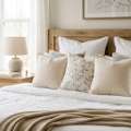 INR 699,  Cotton Pillow Covers 245 GSM Handloom Woven, 18x27 Inches, Natural Azo-Free Dyes | Theindi