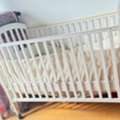 BHD 75,  Branded Baby Crib With Baby Bed & Baby Trolley Free