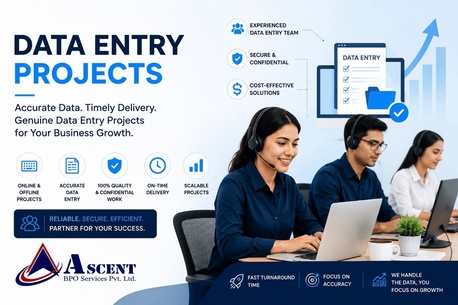 Noida, Business, Data Entry Project Provider