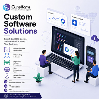 Ahmedabad, Software Development, Expert Custom Software Solutions For Healthcare, Enterprise & Business Growth