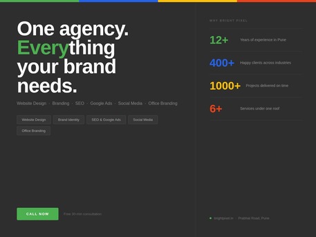 Pune, Creative, Full-Service Ad Agency In Pune | Website Design, SEO, Branding & More &mdash; Bright Pixel